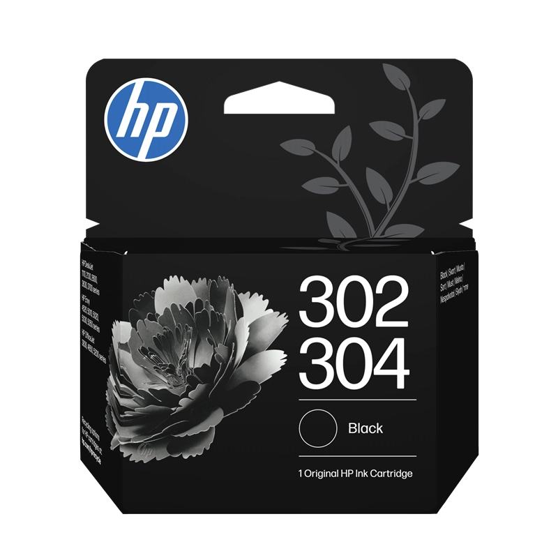 ORIGINAL HP Multipack nero / differenti colori B82L1AE 302 / 304 ~220 Seiten Confezione da 2 cartucce di inchiostro tricromia/nero HP 302/304