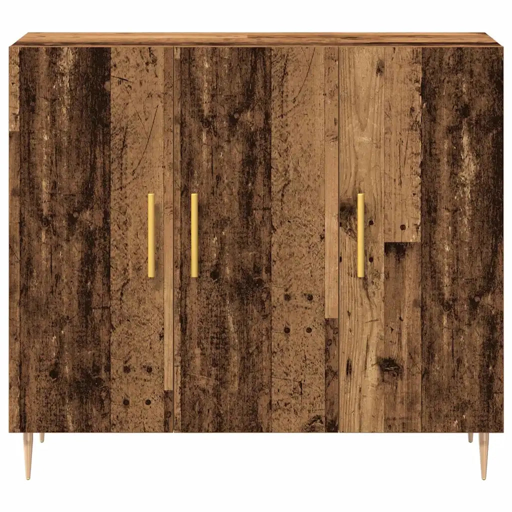 Credenza Legno vecchio 90 x 34 x 80 cm Legno multistrato 869076