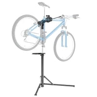 Cavalletto Bici per Manutenzione con Altezza Regolabile, Girevole a 360° e Pieghevole, Massimo 40 kg, Nero