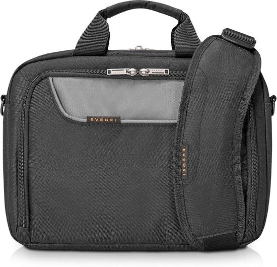 Tas per notebook fino a 11,6 pollici con taschi accessori e cerniere autochiudenti