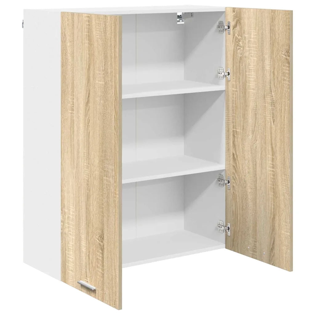Armadio pensile con porta Rovere Sonoma 80 x 31 x 100 cm 884364