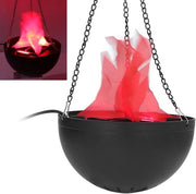 Lampada a Vapore Decorativa 3D con Effetto Fiamma Artificiale per Decorazioni di Halloween