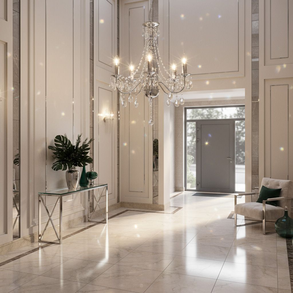 Lampada Da Soffitto Ebt014-5cp Chrome