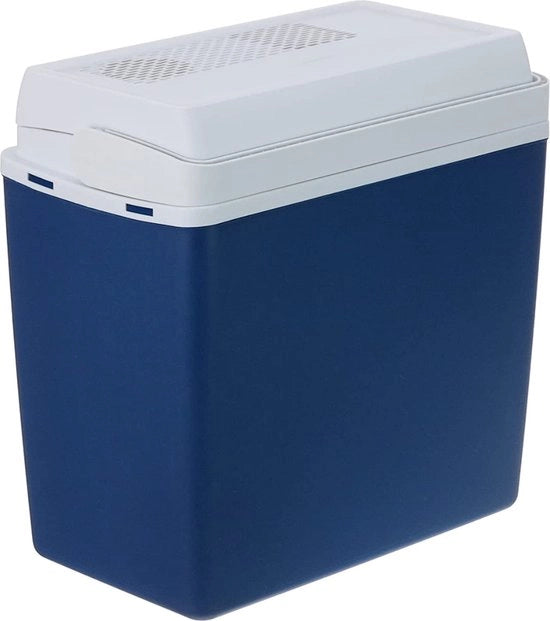 Frigorifero elettrico per auto e camion, 21 litri, 12 V, colore blu