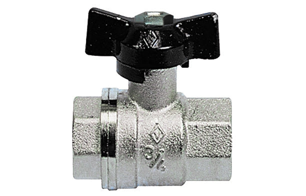 VALVOLA A SFERA FF CON FARFALLA- 3/4''  DN 20  PN 40- BUGAT- pezzi 1