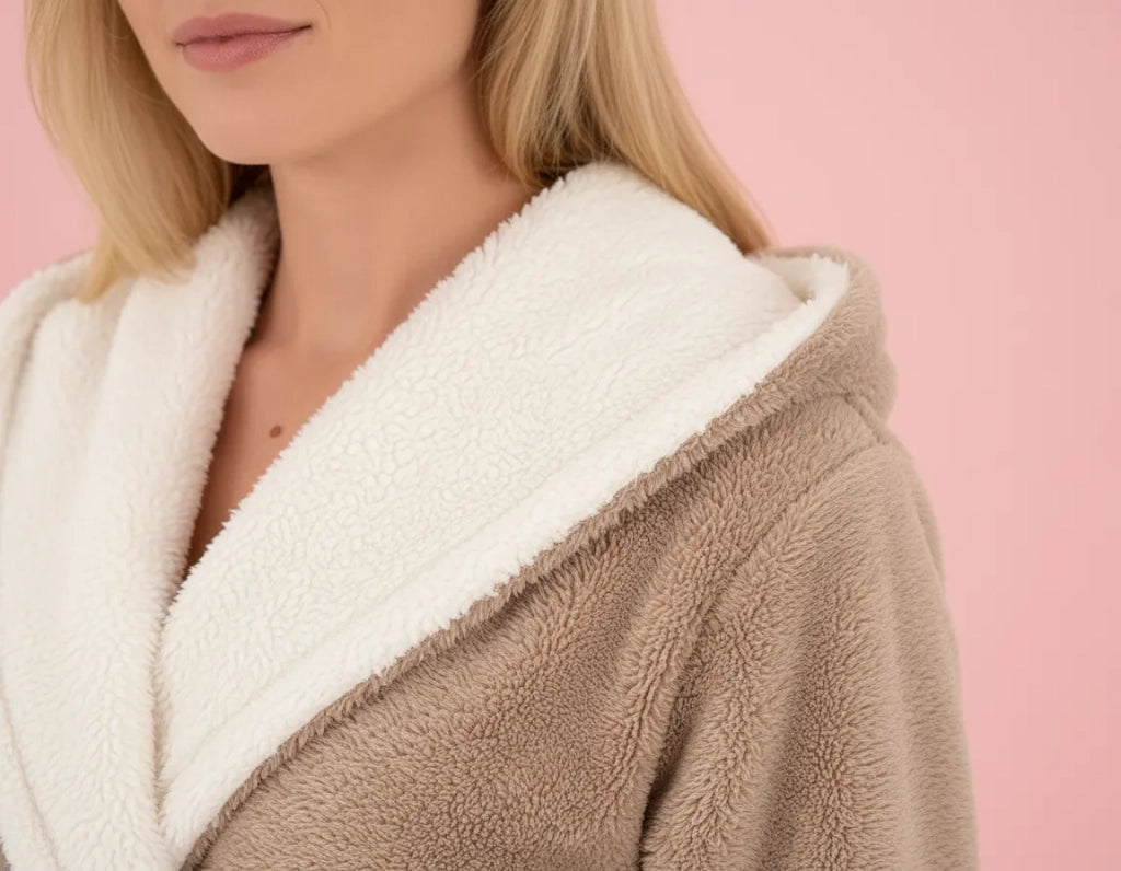 Accappatoio Da Donna Jordan Beige / Ekru Rozm.m
