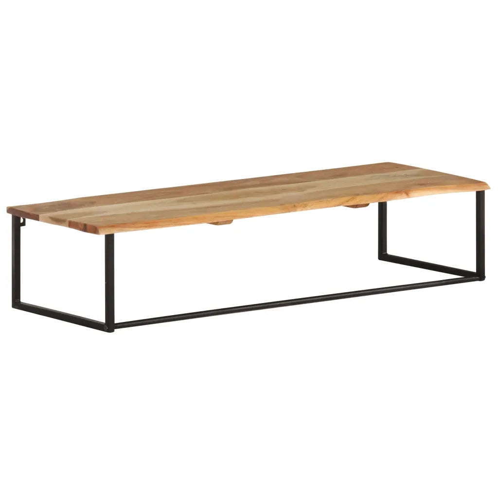 Attaccapanni con Bordi Vivi 100x35x22 cm in Legno di Acacia CFW4767870