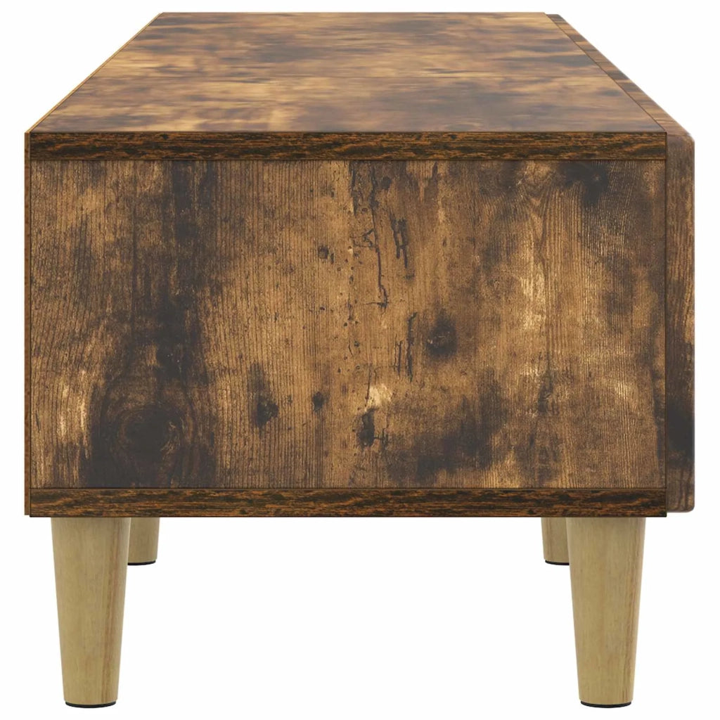 Mobile TV Rovere Fumo 147 x 34,5 x 30 cm Legno ingegnerizzato