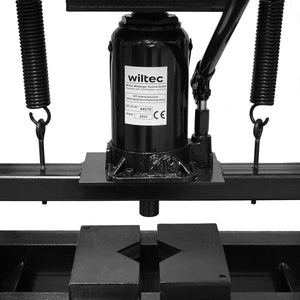 Pressa idraulica da officina, forza di pressatura 30 t, altezza regolabile, Pressa a telaio