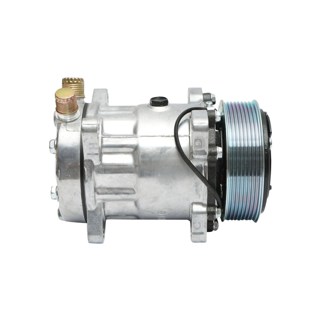 Compressore aria condizionata Mercedes Sprinter, Case IH, Fiat, Ford, New Holland codice OEM 82016158, 87709786, 82008689, 82002069, 81866263