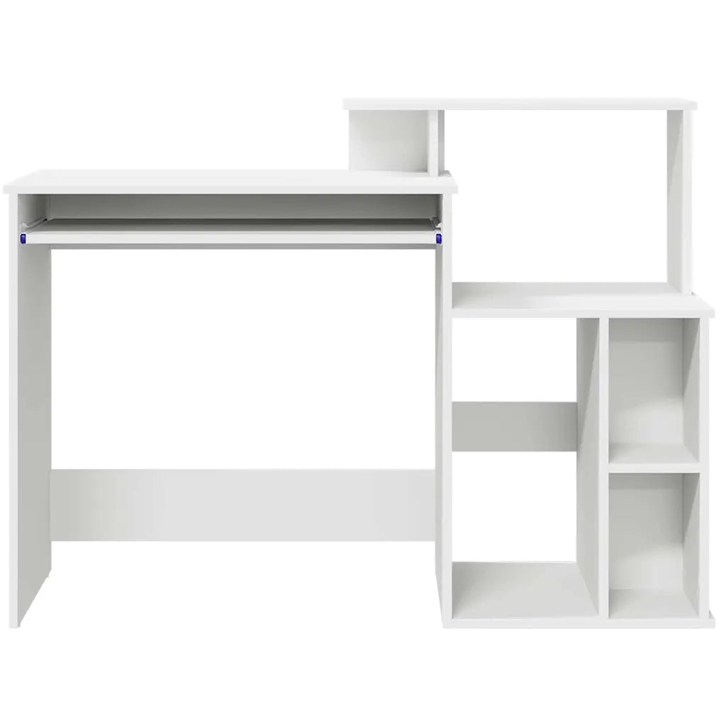 Scrivania Bianco 120,5 x 44 x 88,5 cm Legno multistrato 869474