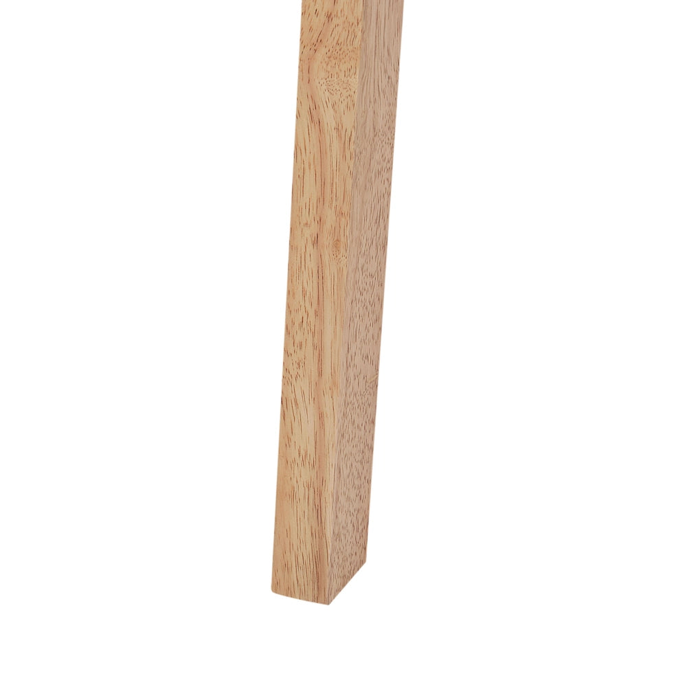 Set di 2 sedie da bar con seduta imbottita in legno chiaro verde chic elegante
