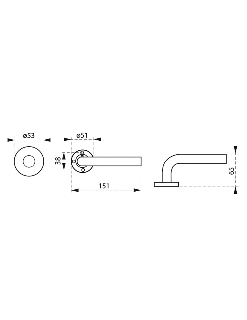 Coppia di maniglie in acciaio inox – THIRARD