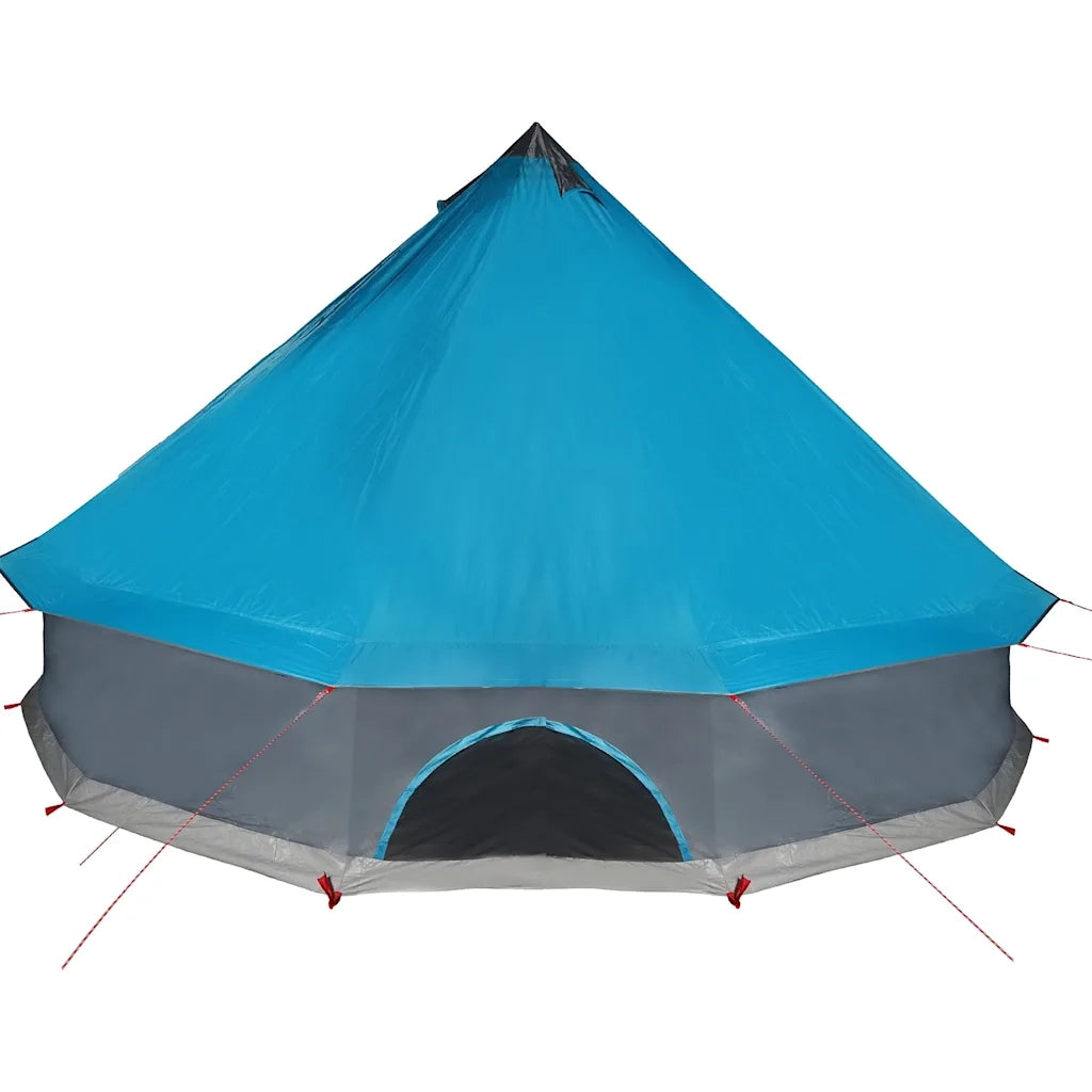 Tenda Familiare Tipi per 12 Persone-Tenda da campeggio Blu Impermeabile