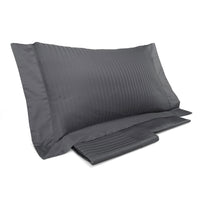 Set Lenzuola Matrimoniali Sopra Sotto e Federe Tinta Unita Mitera Rubino Piombo