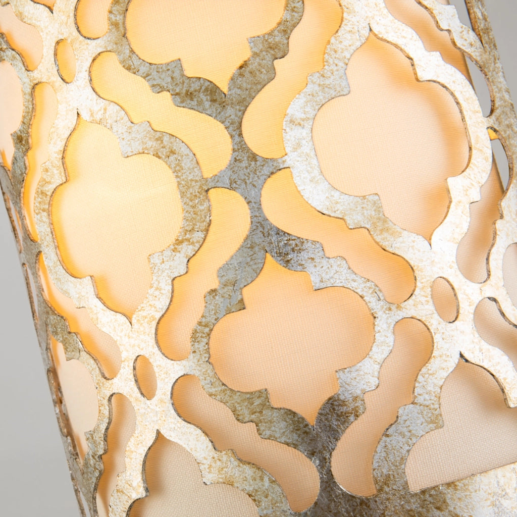 Applique Contemporanea Arabella Acciaio Oro Anticato 1 Luce E27