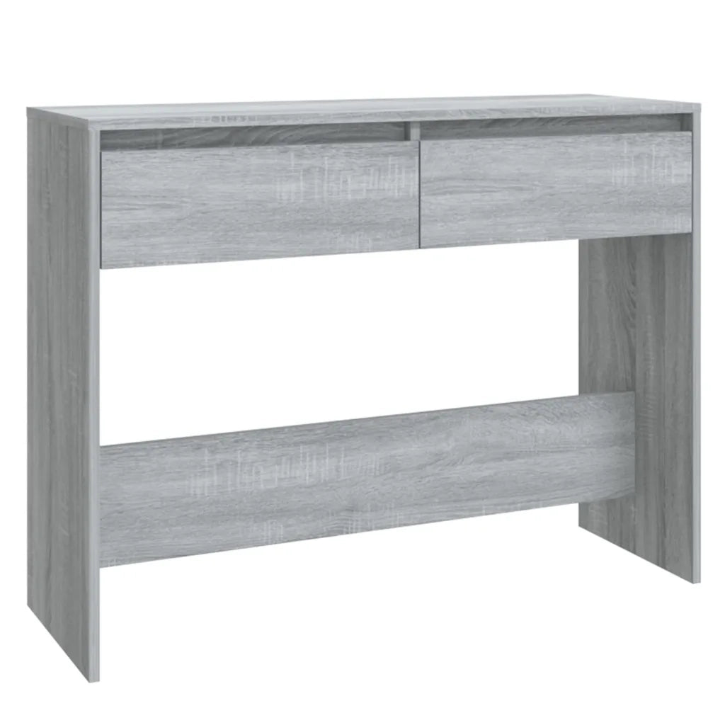 Tavolo Consolle Grigio Sonoma 100x35x76,5 cm in Truciolato 813036