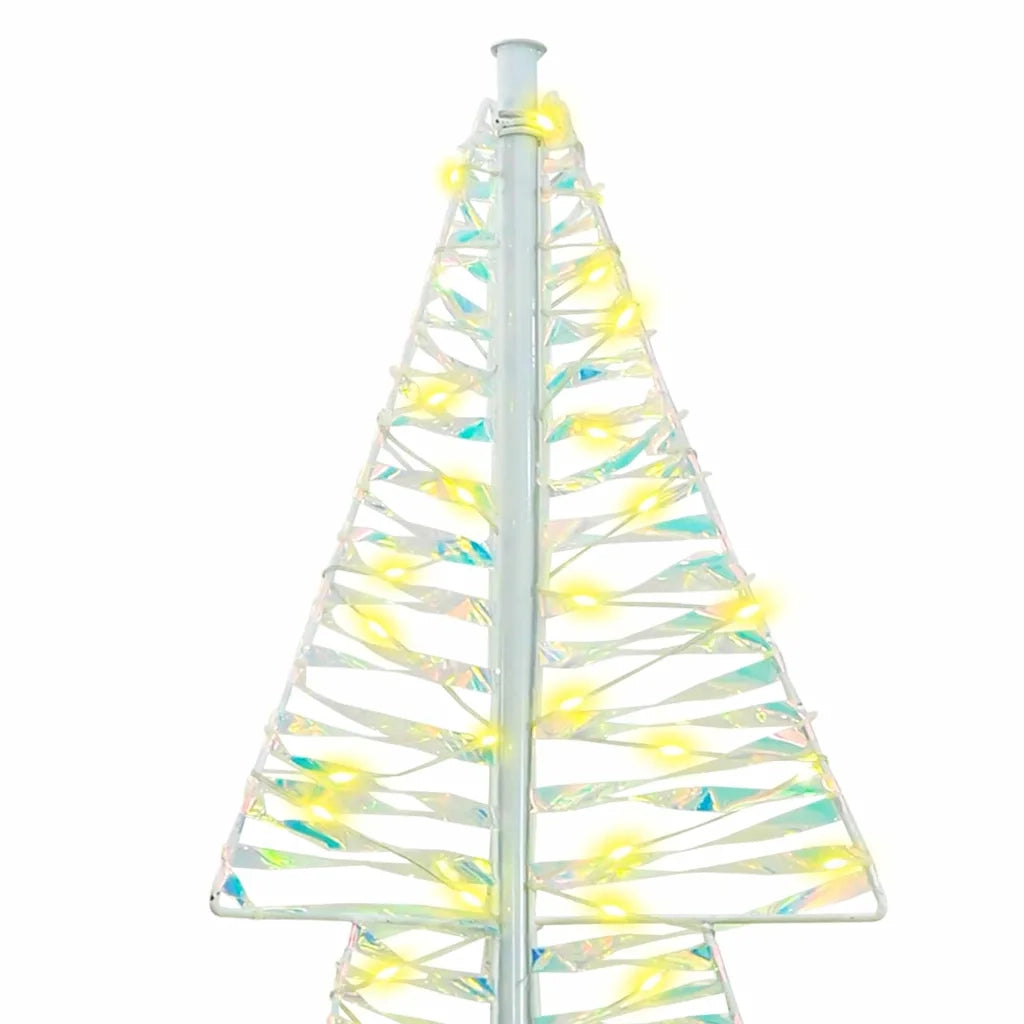 Albero di Natale con 240 LED Bianco caldo 180 cm PET 42019216