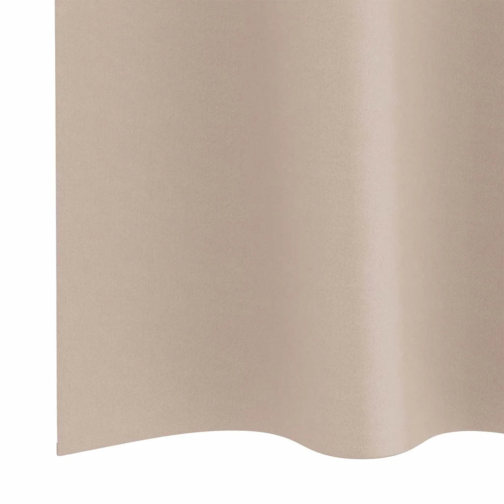 Tende Blackout con Anelli 2 pz Talpa 225 x 140 cm Poliestere 4107330