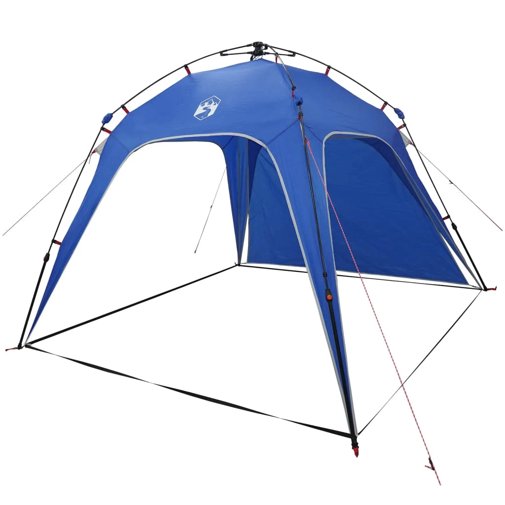 Tenda istantanea per 4 persone con rilascio rapido Blu Azzurro