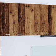 Armadio pensile Legno vecchio 80 x 31 x 80 cm Legno multistrato