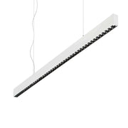 Lampada Lineare Office Alluminio Bianco Led 30W 4000K Luce Naturale