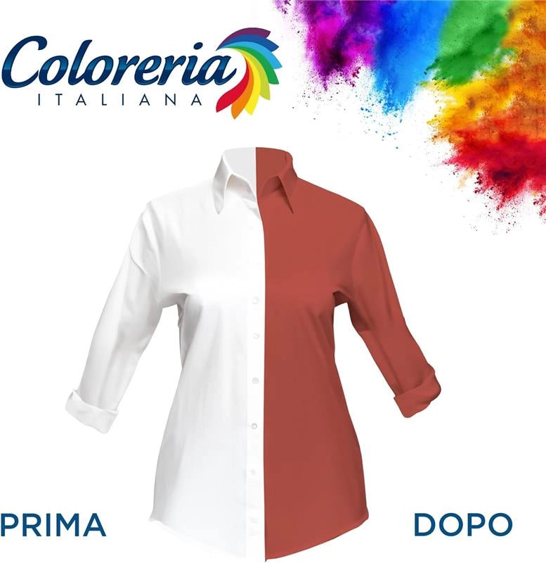 COLORERIA ITALIANA COLORANTE PER TESSUTI MARRONE TERRACOTTA 350G