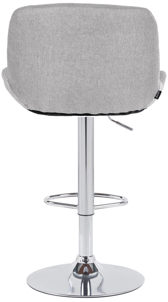 Barhocker Solon Chrom Stoff