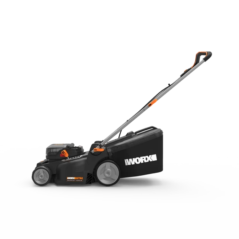 Rasaerba a Batteria 40V WG737E Nitro Brushless Taglio 37 cm 2 in 1 per Giardini fino a 550 m² con Cesto 40L - Worx