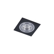Faretto incasso quadrato Italux Mooty GX5.3 50W nero
