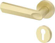 Decorazioni per maniglie porte - Lega di alluminio - Rosette - Porta bagno - Maniglia wc - Accessori per porte EU0039