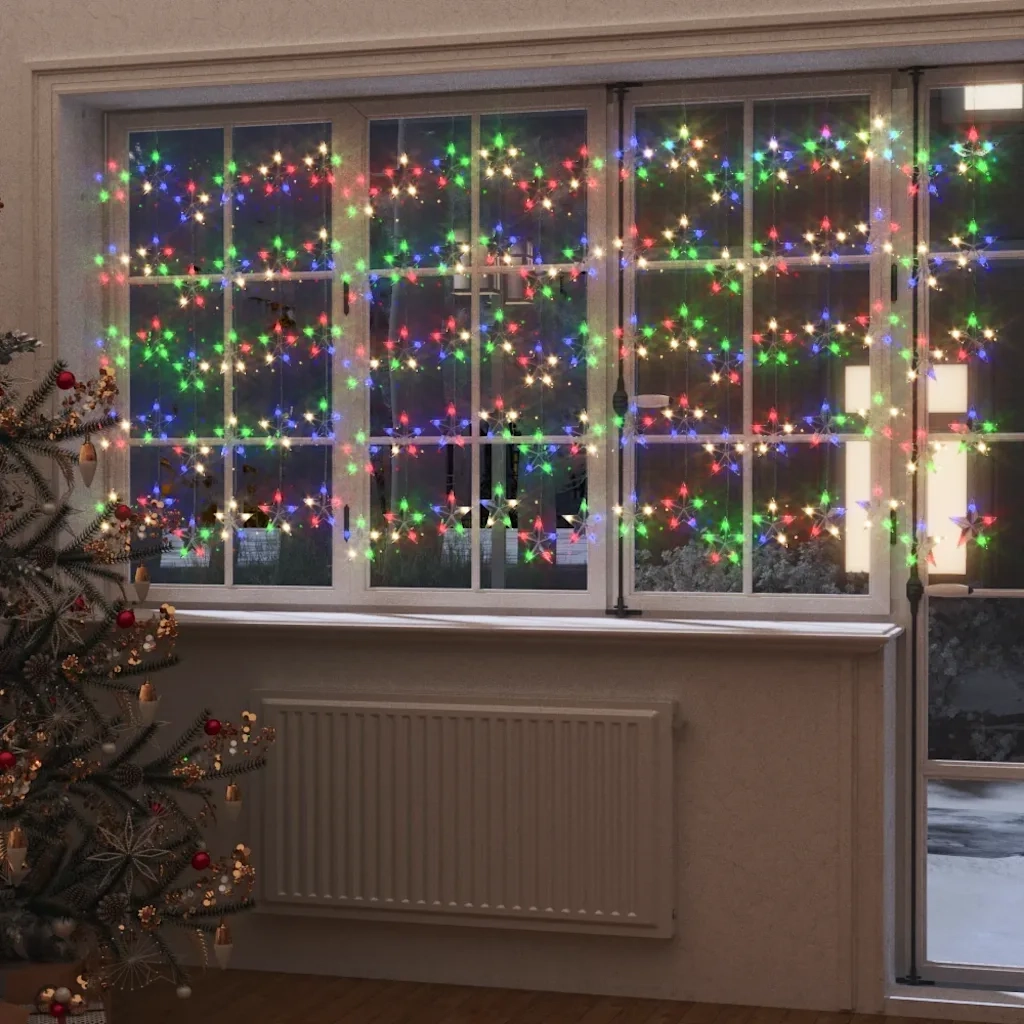 Stella di Luci Fatate a LED 500 LED Multicolore 8 Funzioni