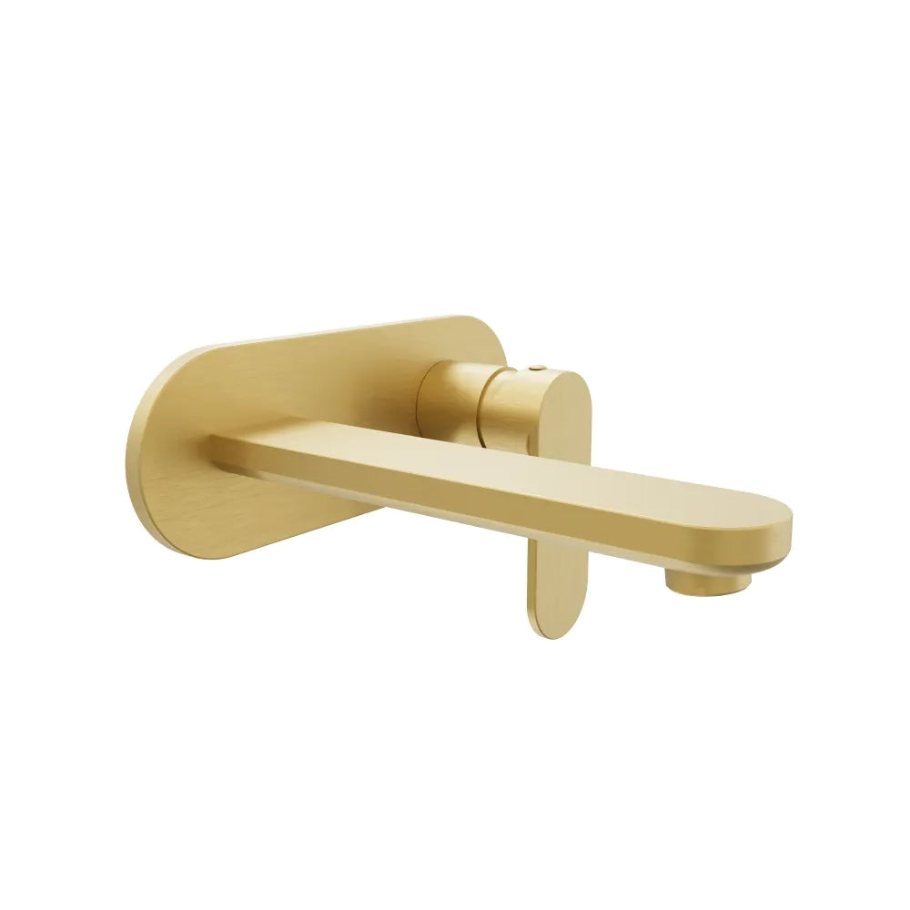 Miscelatore lavabo ad incasso oro spazzolato | Margot