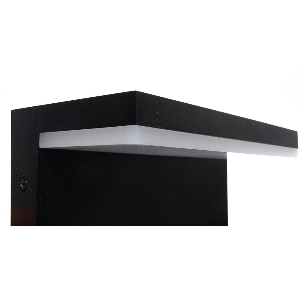 Trade Shop - Applique A Led 10 Watt Lampada Da Parete Per Balconi Giardino Ip54 Cct Switch B82-3c -