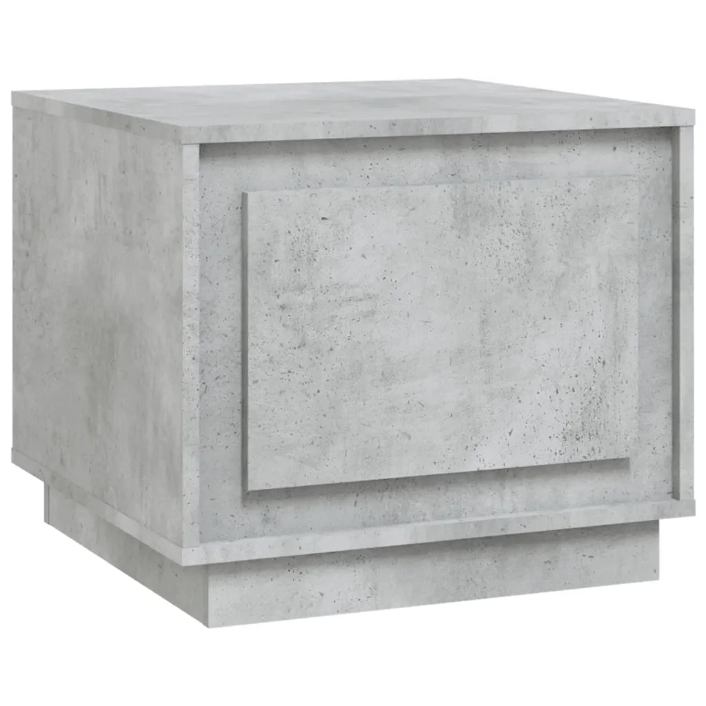 Tavolino da salotto | Tavolino da caff¨¨ | Tavolino da Soggiorno Grigio Cemento 51x50x44cm Legno Multistrato