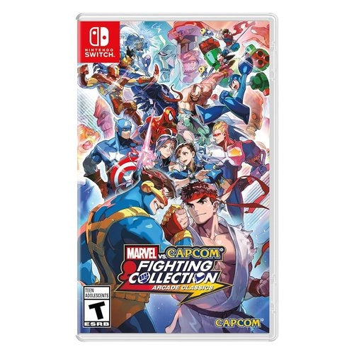 Videogioco capcom 1153738 switch marvel vs capcom fighting collection
