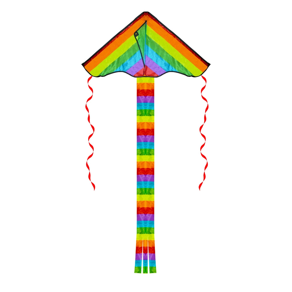Aquilone Twister Arcobaleno 195x85 cm per Bambini e Adulti Multicolore