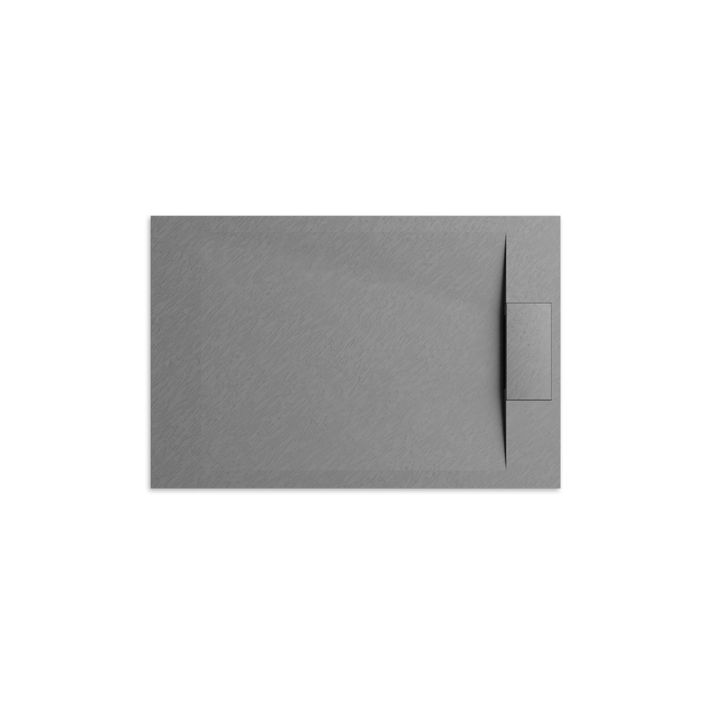 Piatto doccia 70x90 effetto pietra colore grigio | Cosmos