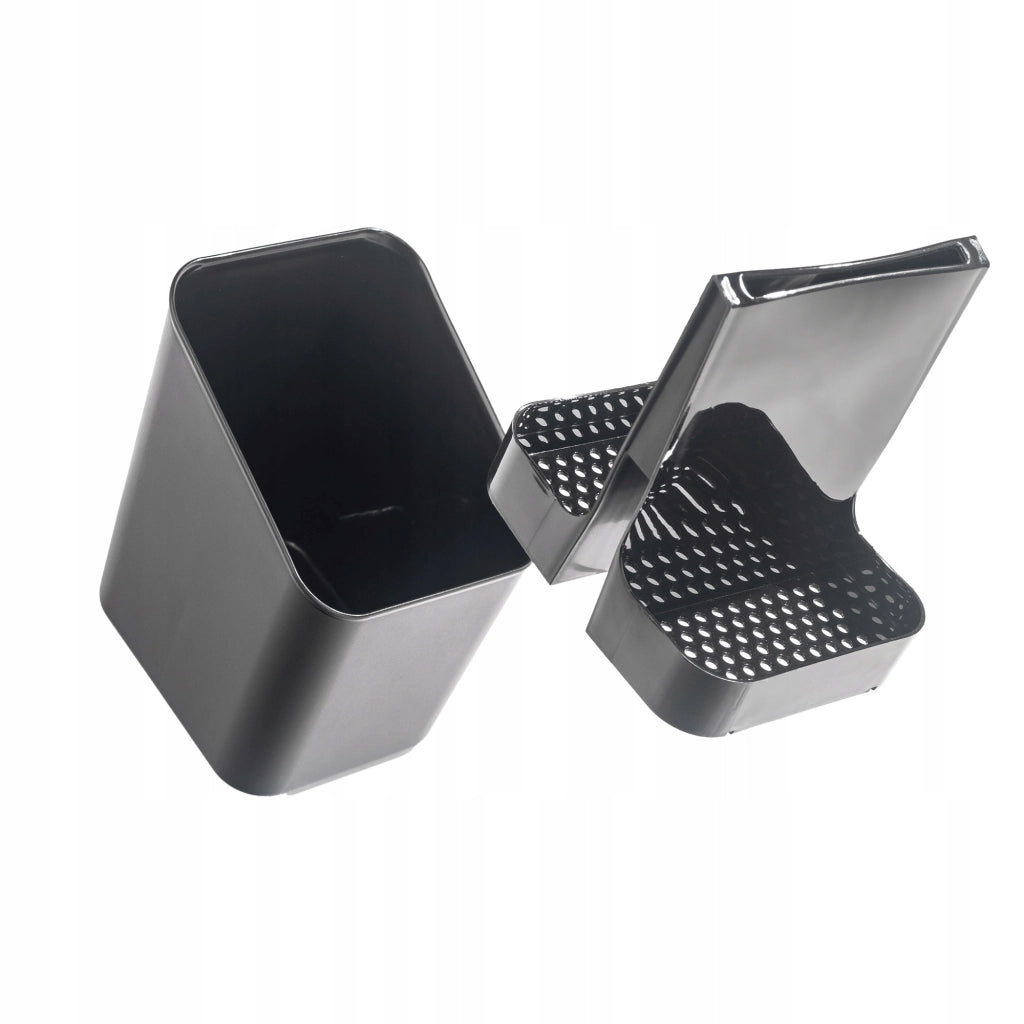 KADAX Scolaposate Organizer per utensili, contenitore in plastica nera