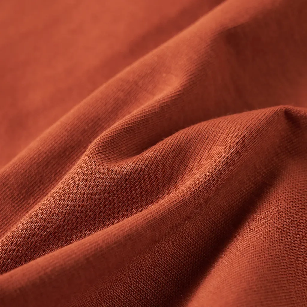 Maglietta da Bambina a Maniche Lunghe Cognac 140 14343