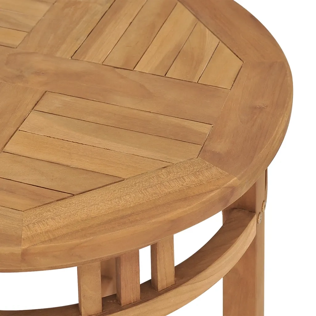 Tavolino da Bistrot Ã˜60x60 cm in Massello di Teak cod mxl 18741