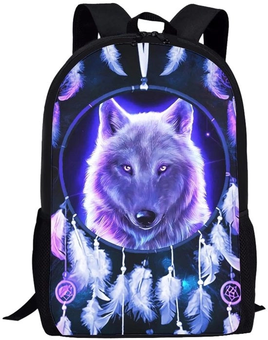 Borsa scolastica leggera - Borsa laptop informale - Cattivo Incubo da Caccia