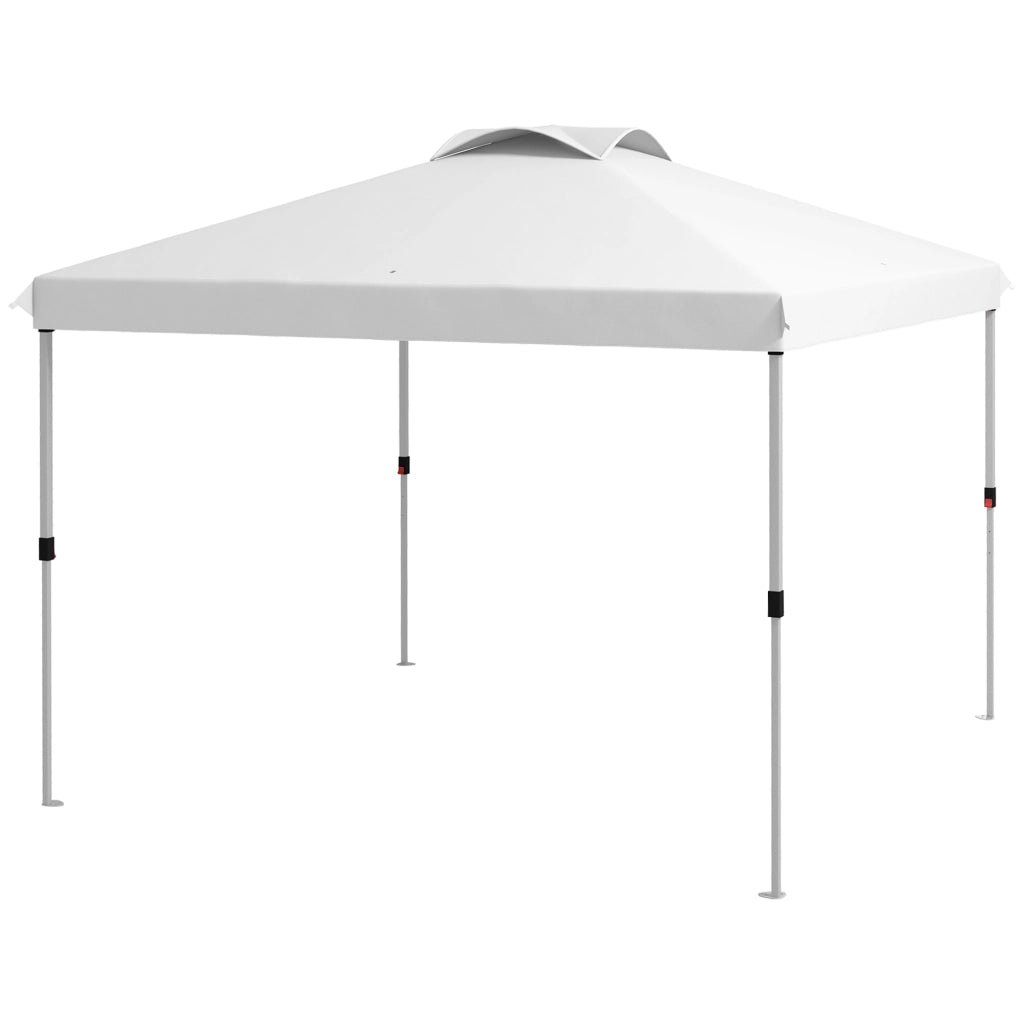 Gazebo da giardino pieghevole ¨C zephmum ¨C 3x3 m con sacco a rotelle