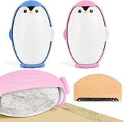 Set di rulli per pelo rimovibile lavabile - Kit portatile per raccogliere pelo - Per animali domestici - Da utilizzare in viaggio - Blu e rosa - Rimuovi pelo da abiti, divani, capelli e tessuti
