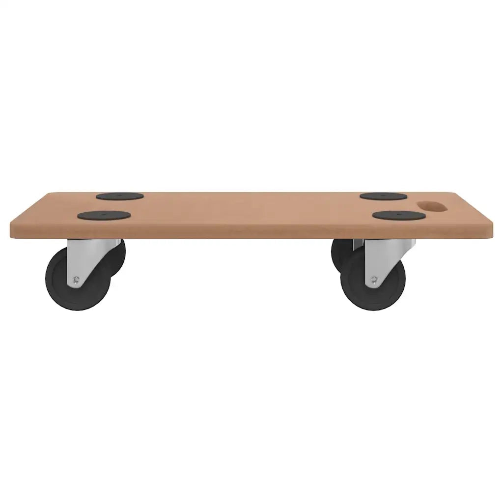 Pedane 2 pz Rettangolari in Legno Multistrato 154885