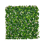 Siepe artificiale per la privacy estensibile 180 x 90 cm design naturale salice verde 20_0019227