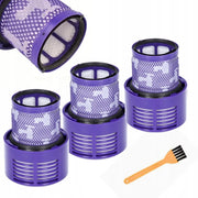 Filtro HEPA Lavabile di Ricambio compatibile con Dyson V11 V15 SV14 – Set 3 Filtri + Spazzola