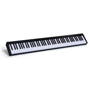 Tastiera numerica a 88 tasti 126,5 x 18 x 6,5 cm funzione Bluetooth regolazione dinamica stile moderno ABS nero 20_0020128