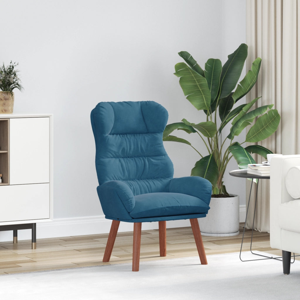 Poltrona Relax Blue Velvet