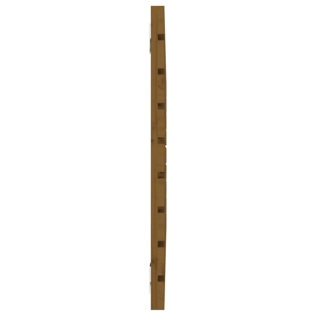 Testiera | Testata da Parete Ambra 81x3x63 cm in Legno Massello di Pino